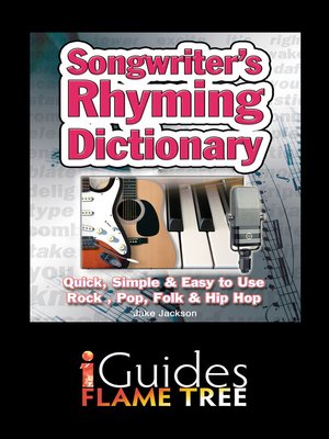 cover image of Songwriters Rhyming Dictionary